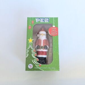 PEZ | Limited Edition Holiday Christmas Santa PEZ Dispenser Ornament New
